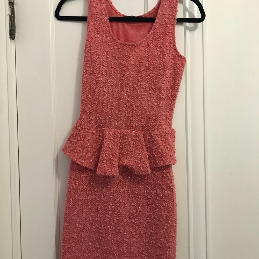 Joyce Cloth Peplum Dress